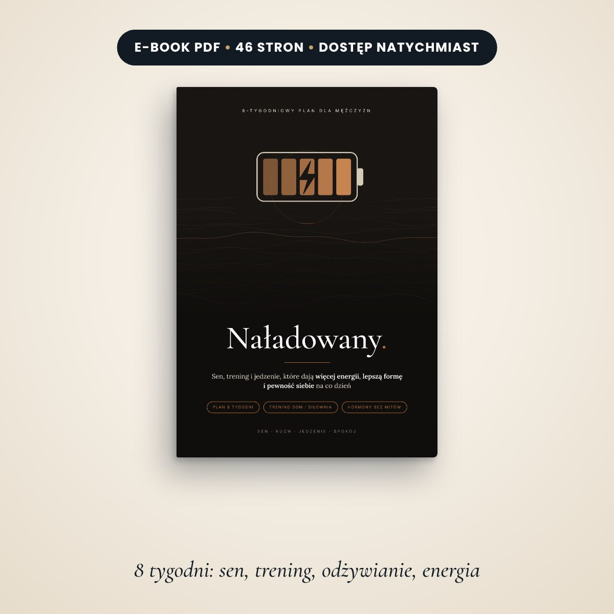 E-book Naładowany – okładka
