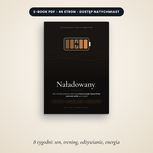 E-book Naładowany – okładka