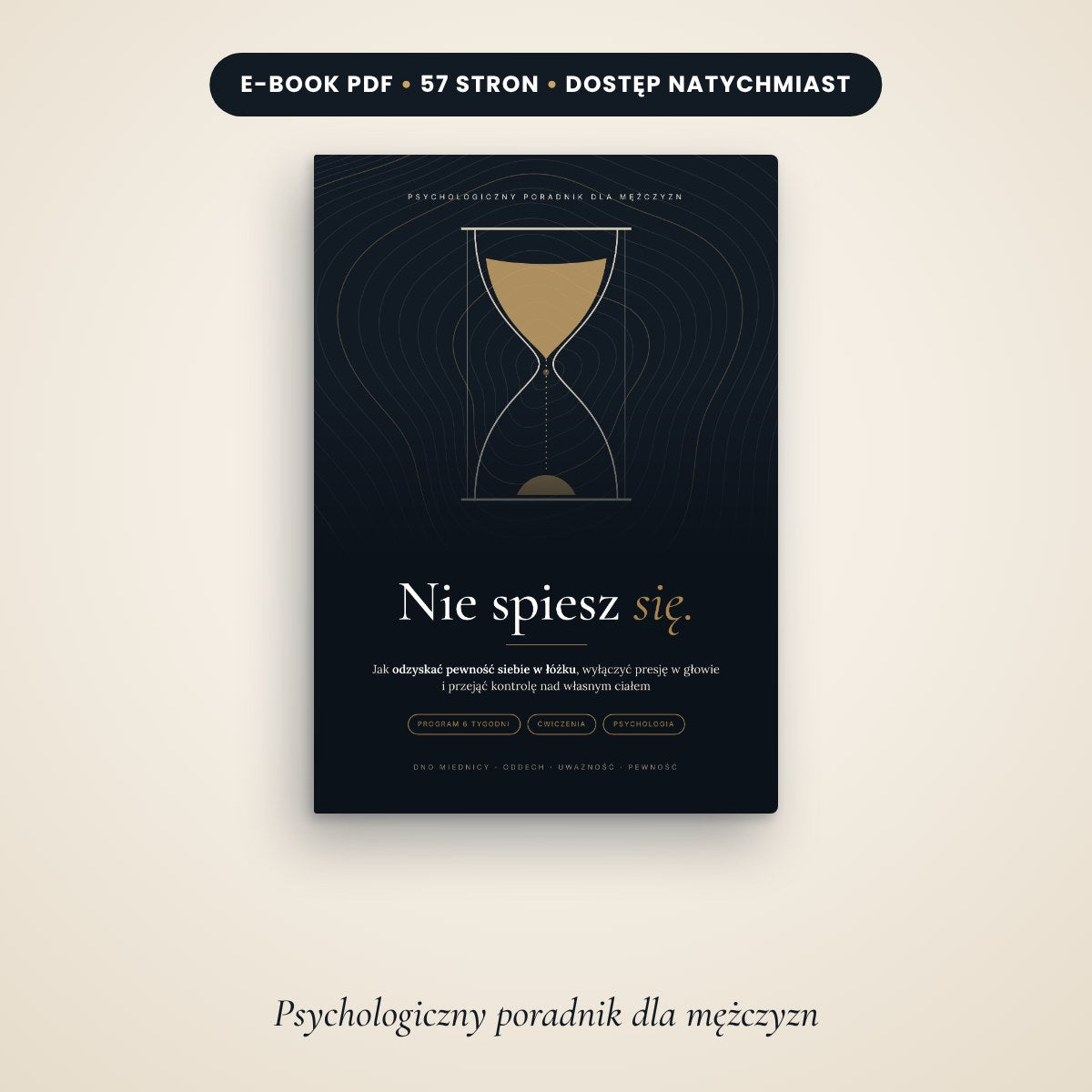 E-book Nie spiesz się – okładka