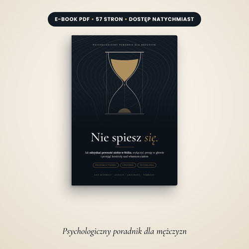 E-book Nie spiesz się – okładka